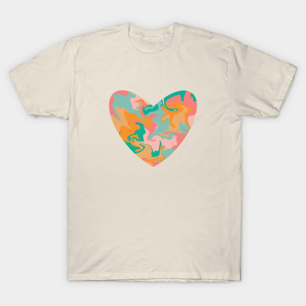 Happy Valentine's Day liquified T-Shirt by NickiPostsStuff